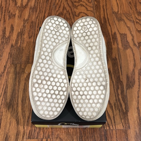 Art Class, Girls Benni White Court Sneakers, Size 4 - Picture 10 of 10